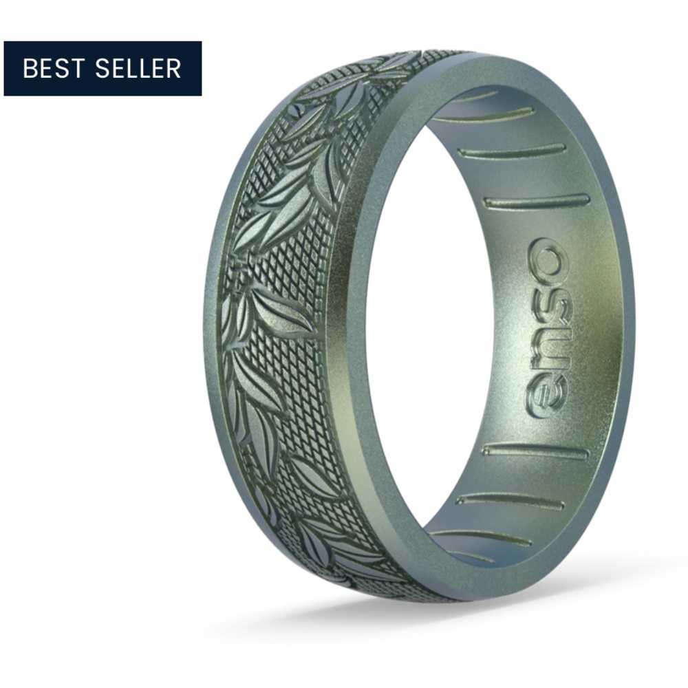 Enso Laurel Silicone Ring